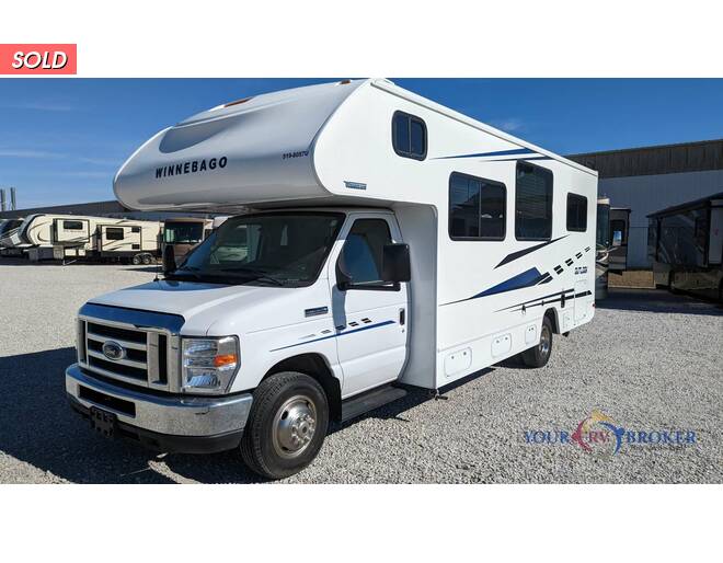 2019 Winnebago Outlook Ford 25J Class C at Your RV Broker STOCK# C22799 Photo 22