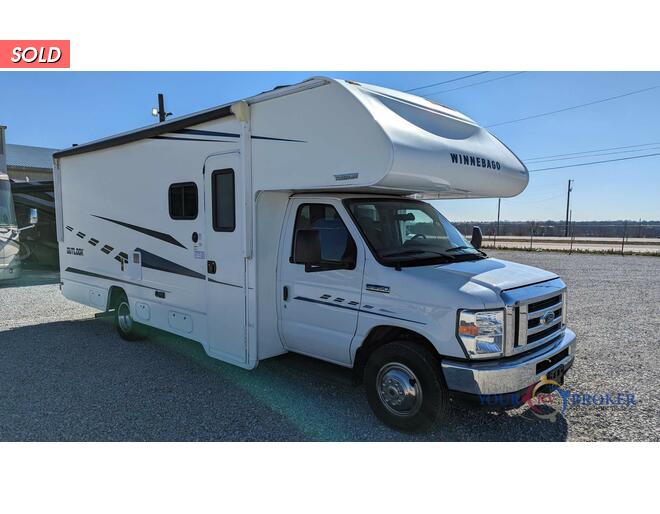 2019 Winnebago Outlook Ford 25J Class C at Your RV Broker STOCK# C22799 Exterior Photo