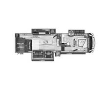 2020 Grand Design Solitude S-Class 3550BH Fifth Wheel at Your RV Broker STOCK# 906514 Floor plan Image