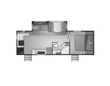 2022 Heartland Mallard 25 Travel Trailer at Your RV Broker STOCK# 487569 Floor plan Image