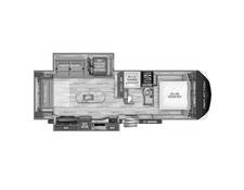 2021 Grand Design Reflection 297RSTS Travel Trailer at Your RV Broker STOCK# 335061 Floor plan Image