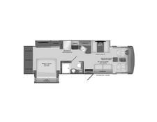 2021 Holiday Rambler Invicta Ford F-53 32RW Class A at Your RV Broker STOCK# A09364 Floor plan Image