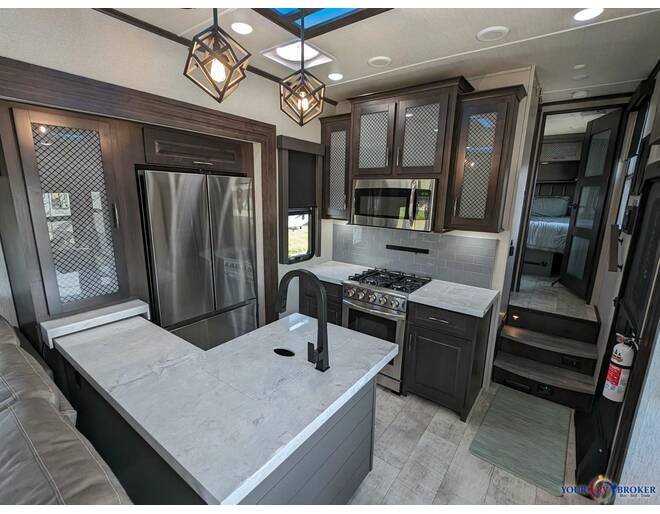 2023 Grand Design Momentum M-Class Toy Hauler 395MS Fifth Wheel at Your RV Broker STOCK# 123655-2 Photo 38